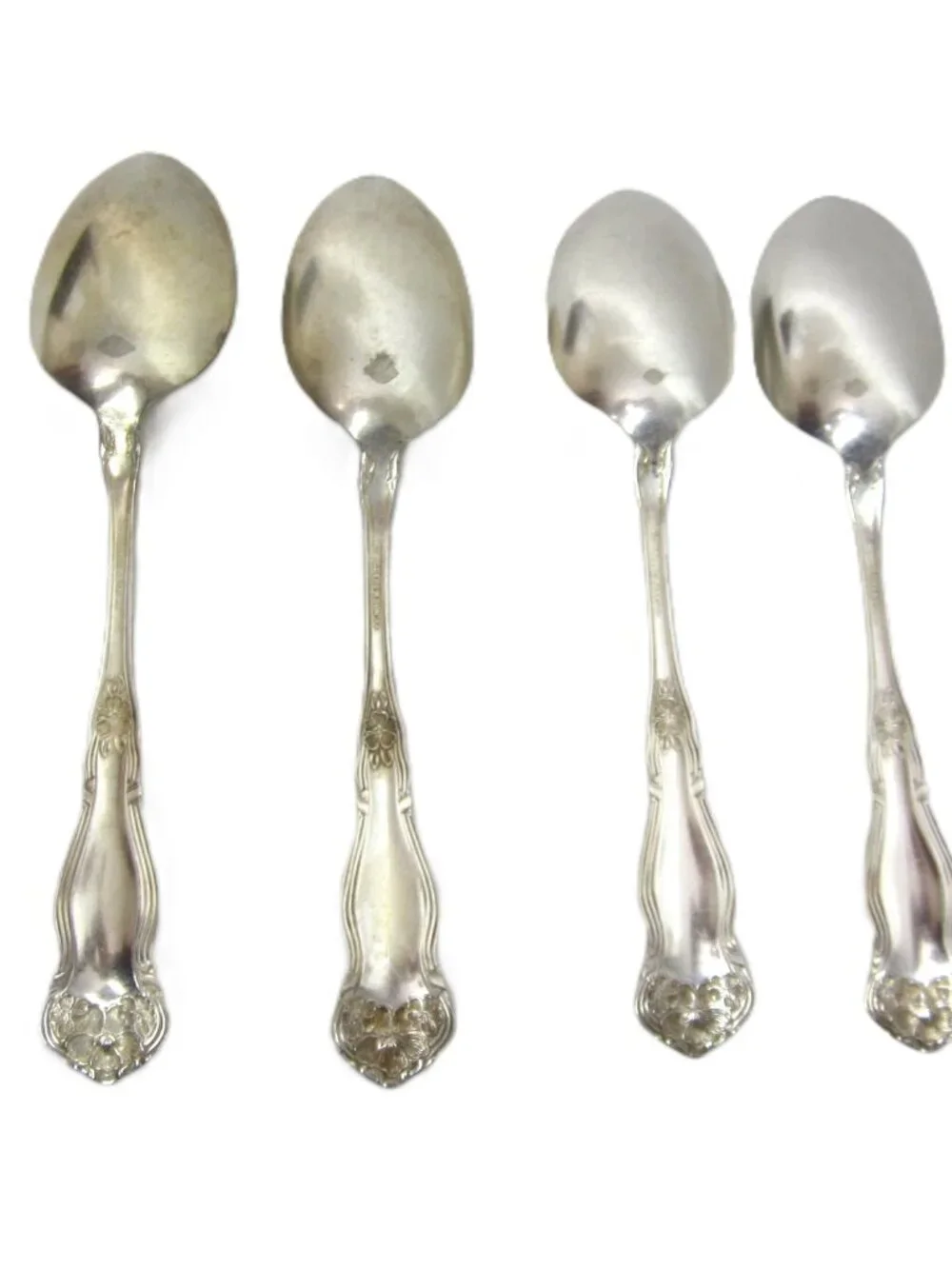 ARBUTUS International Wm Rogers & Son Silverplate Lot Set 4 Tablespoons 7 1/8